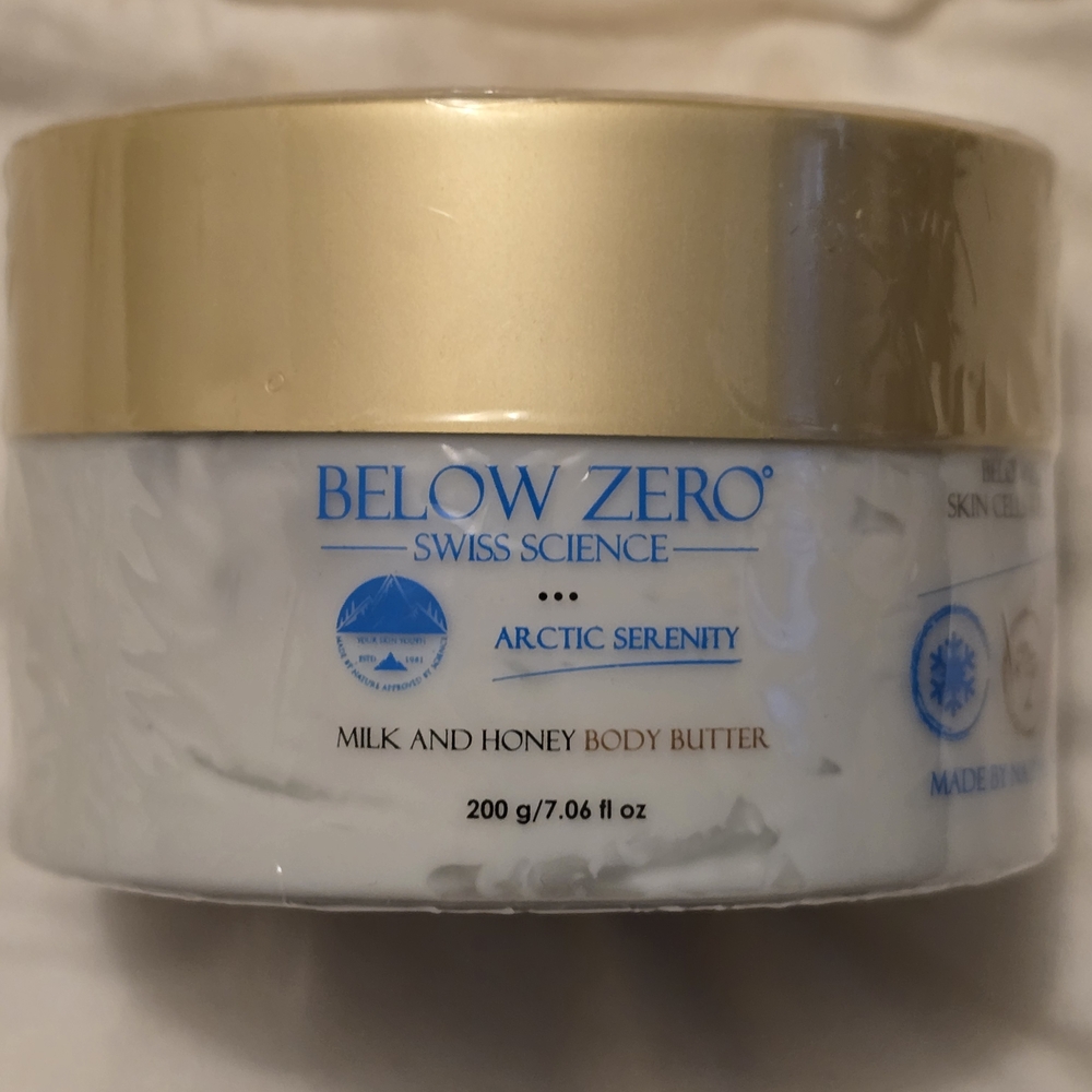 Below Zero Milk and Honey Body Butter